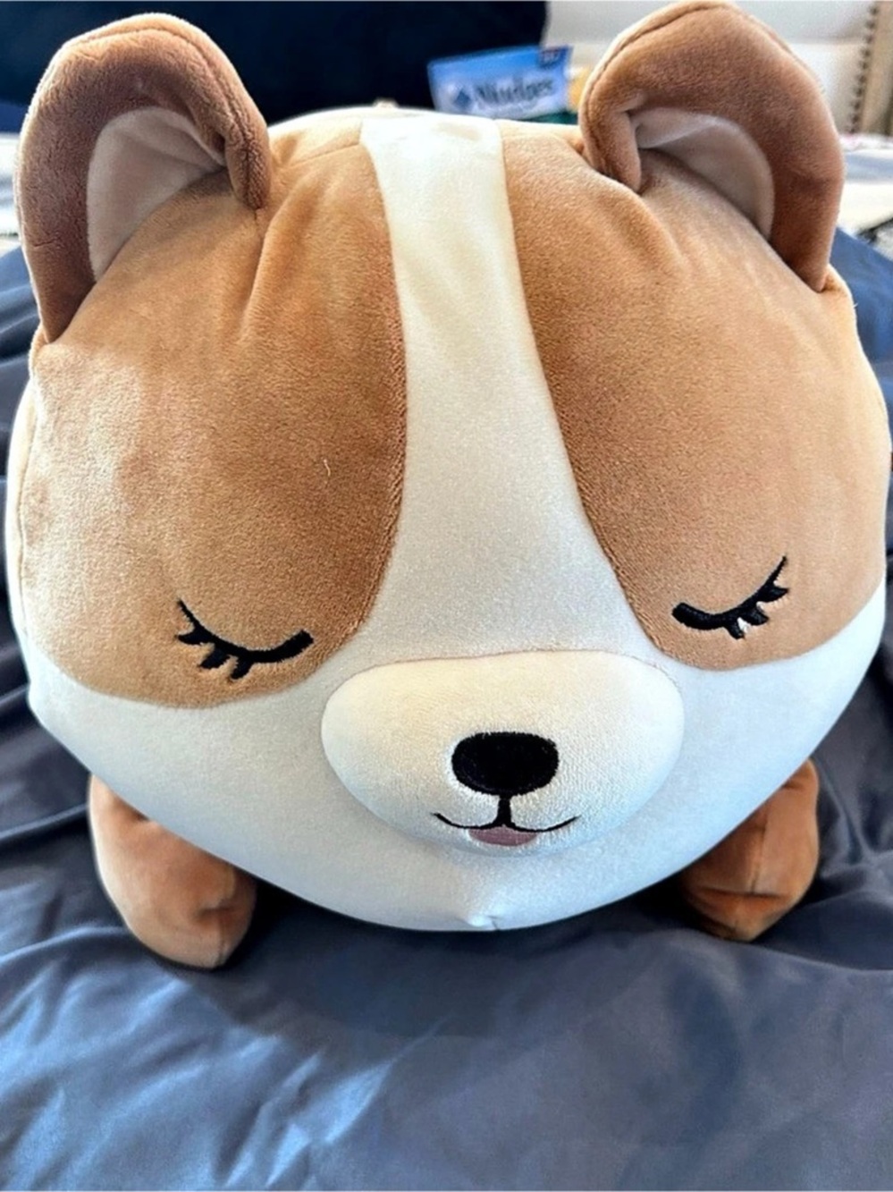 Jazwares Sleepamallow Brown & White Plush